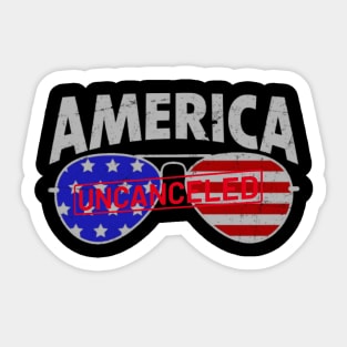 America uncanceled Sticker